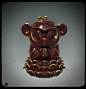 Monkey  ZEN-(Substance Painter practice version), Zhelong Xu