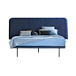 Contrast double bed by Bonaldo | www.lovethesign.com/uk