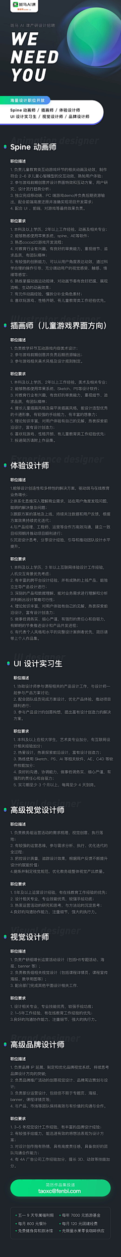 骑着小红马的蝙蝠侠采集到招聘