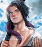 《火影忍者》宇智波佐助 Watch Canadian fan create amazing Naruto art Sasuke