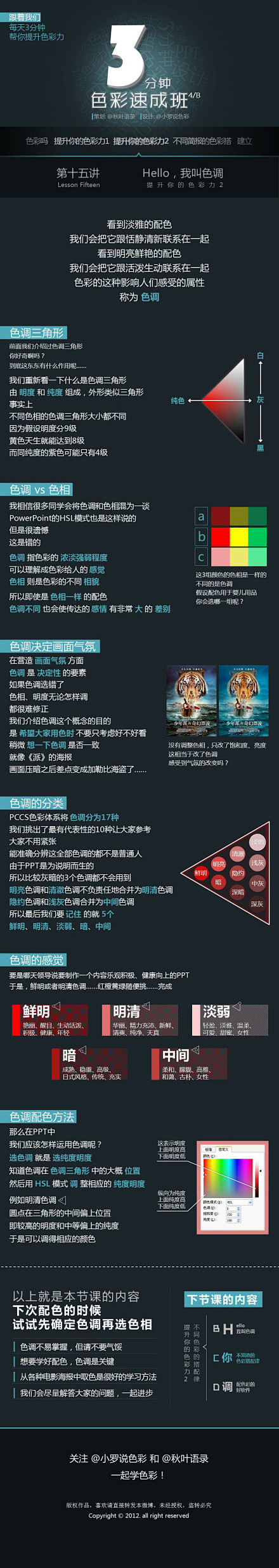 三分钟色彩速成班 - 视觉中国设计师社区