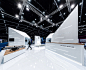 futuristic Technology Exhibition Design  booth design