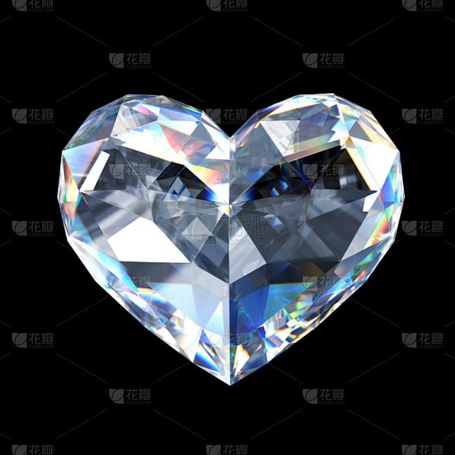 心型,钻石,水晶,宝石,形状,玻璃,纯净...