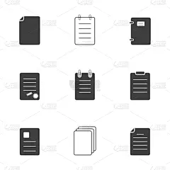 表格,文档,计算机图标,白色,分离着色,轮廓,商务,文字,高雅,布置