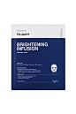 "Although the process of applying and keeping still while this mask does its work is no easy feat, the results are well worth the 20 minutes you're stuck lying face up to avoid having it slide down your face. The serum, filled with active ingredients