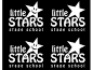 Re-designing a logo for a children's stage school. Can't decide which I like best! Anything look dodgy?#logo#,#school#,#black#,#stage#,#star#,#white#