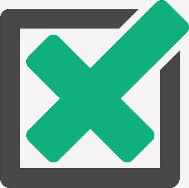 立体创意叉叉对勾图标高清素材 卡通 免费下载 页面网页 平面电商 创意素材 png素材-花瓣网