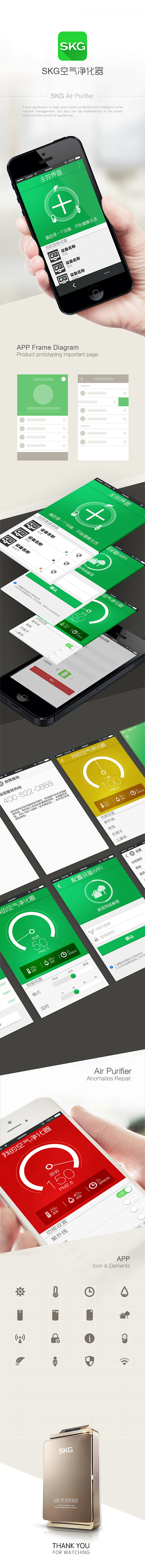 空气净化器APP_UI界面原型图1.3 ...