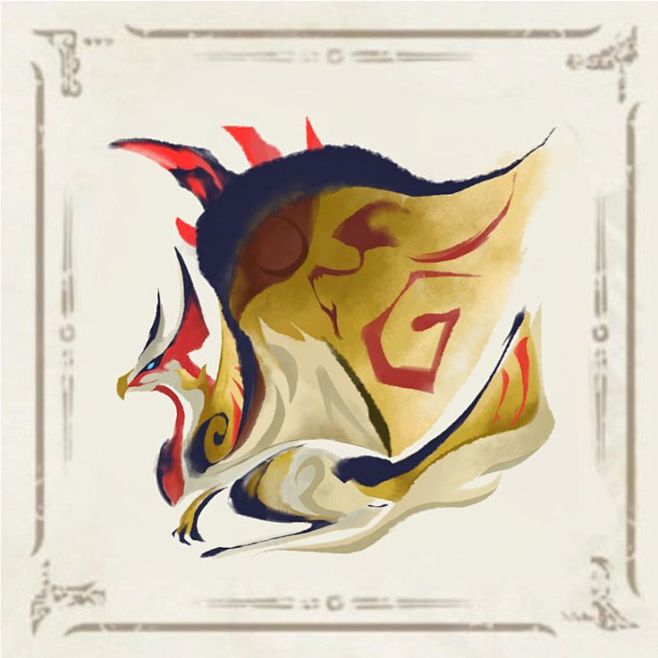 {游戏系列}日本 怪物猎人原画