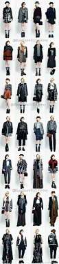 #lookbook# G.V.G.V 2011-2012秋冬 当格子遇上皮质，外加少许豹纹，鞋子也不错