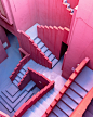 The Red Wall : A series about the magic of Ricardo Bofill's »La Muralla Roja«, a place on the border to the surreal ​​​​​​​. All images © Sebastian Weiss • le-blanc.com • instagram.com/le_blanc • ello.co/sebastianweiss • twitter.com/helloleblanc • mail: h