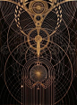 神之封印 ｜ 宗教符号图形之细腻美、繁复美、线条美、几何美。By'Joma Sipe