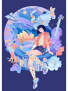 玉如沈大侠采集到插画
