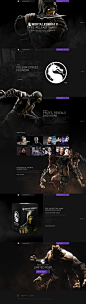 Mortal Kombat X : Mortal Kombat X Official Pre-Release Party MicrositeClient: GoodGame AgencyRole: Art Direction, Design, Visual Effects