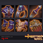 Props, Armor, Weapon, Julia Titova : Items / stuff for Action RPG MOBA game Juggernaut Wars - https://jw.my.com/