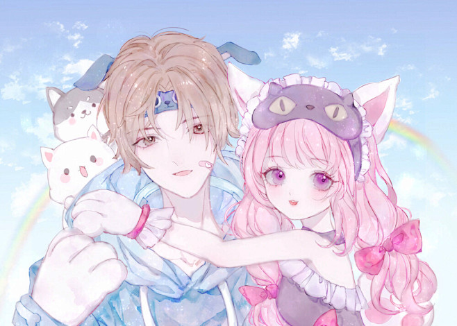 原创手绘头像 二转注明堆糖少女苏酱qaq...