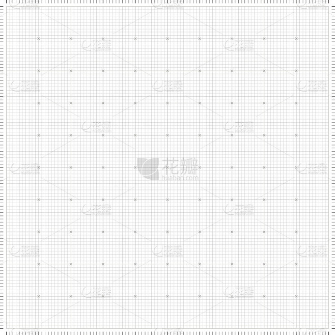 图形网格纸矢量插图