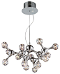 Molecular Modern 15-Light Halogen Chandelier modern-chandeliers
