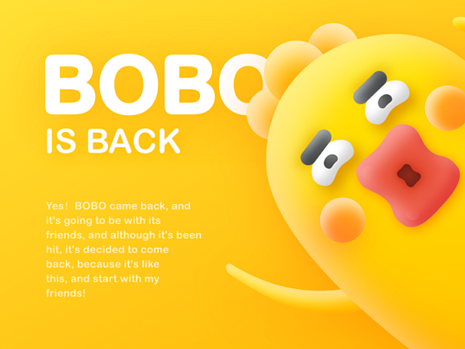 Bobo Is Back