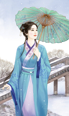 手绘系列～倾国倾城-花瓣网|陪你做生活的设计师 | 张馨予