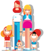 20 Bodys : The coolest crew that I know ;) 20 beautiful flat design characters.