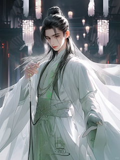 男频玄幻/修真/仙侠-花瓣网|陪你做生活的设计师 | 仙人入世：AI描绘的凡间仙影（男）