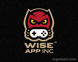 国外wise app游戏工作室logo设...