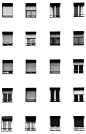 city life in b&w