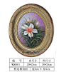 椭圆形简约大画框复古金箔欧式婚纱照相框挂墙装饰镜框油画框装裱-淘宝网