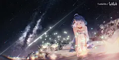 星瞳||夏季大三角？ 动态壁纸_哔哩哔哩_bilibili