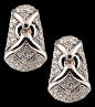 BULGARI Diamond Earrings - Yafa Jewelry