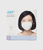 3pcs 1Set, Air+ N95 Men Women Kids Health Haze Mask, PM2.5 Dust Filtet, Adjustable Straps, Baby Kids Face mask, Haze Dust Plaster (Large 5.1 x 5.9 inch) - - Amazon.com