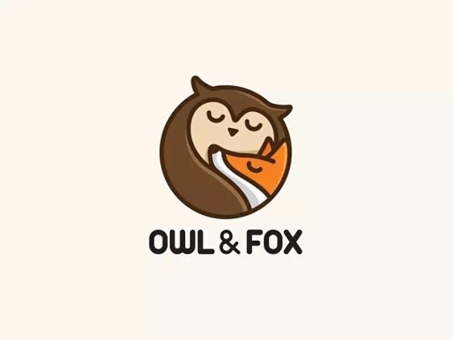 一组圆形的logo设计… ​​​​