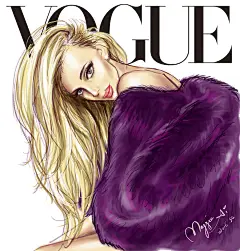 模特Charlotte Caniggia 定制时尚肖像

#时尚插画# #肖像# #时装插画# #手绘#