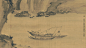 清 陈宽烟麓观泉图轴