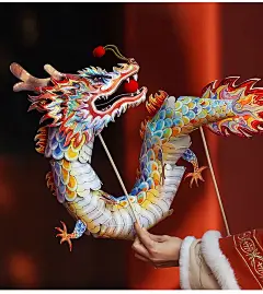 元宵节浅浅叶公好龙一下，挂在家里保佑我