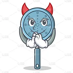 魔鬼撇脂器人物卡通