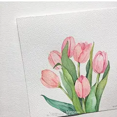 一个真正热爱的东西，大概就是在难过时，仍能迅速让你抽离悲伤的那一个。
水彩手绘
by:blossom_jess ​​​​