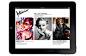 INTERVIEW MAGAZINE IPAD APP RE-DESIGN by Jami Ambler, via Behance