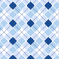 Blue Plaid Pattern