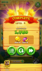 Garden Mania 2 - Match 3 Game - iOS Game - Android Game - UI - Game Interface - Game HUD - Game Art