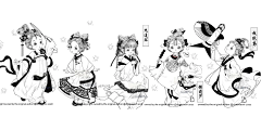 仲秋子夜采集到q版古风