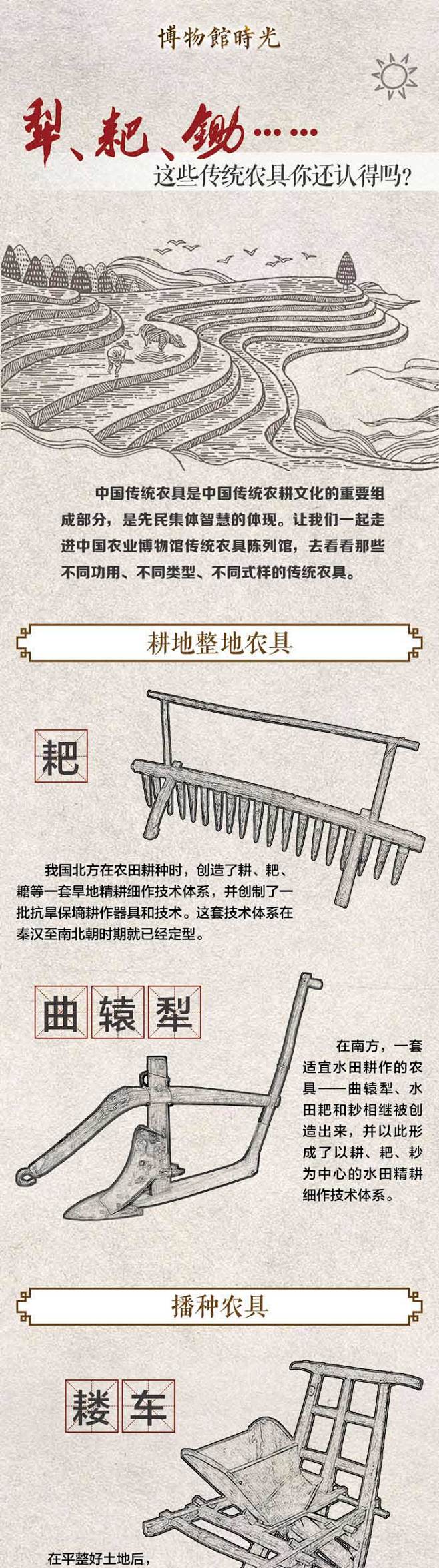 博物馆时光丨犁、耙、锄……这些传统农具你还认得吗？