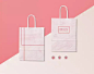 Roseta | 纳维亚室内设计店粉色系品牌形象设计