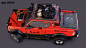 ArtStation - Cyberpunk Lada Niva 4x4/2077 | Concept