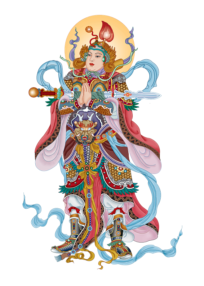 南无护法韦驮尊天菩萨