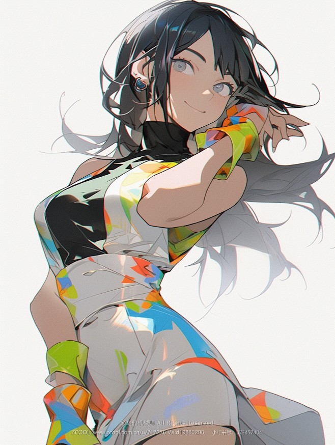 夏日清凉の小姐姐，夏装搭配。