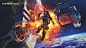 Hardspace: Shipbreaker , Jude Smith : Happy new year! I wanted to kick it off by sharing some of the recent key art I've had the pleasure of working on for Hardspace Shipbreaker.