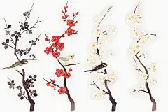 工笔画花鸟绘画素材