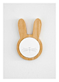 Wooden bunny mirror #kidsroom #mirrorsforkids #mirrordesign Find more inspirations at www.circu.net